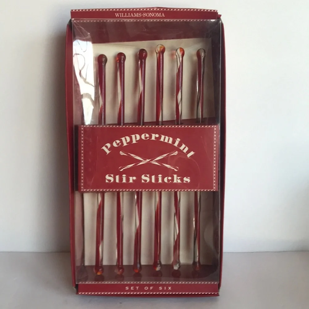 Williams Sonoma Peppermint Stir Sticks